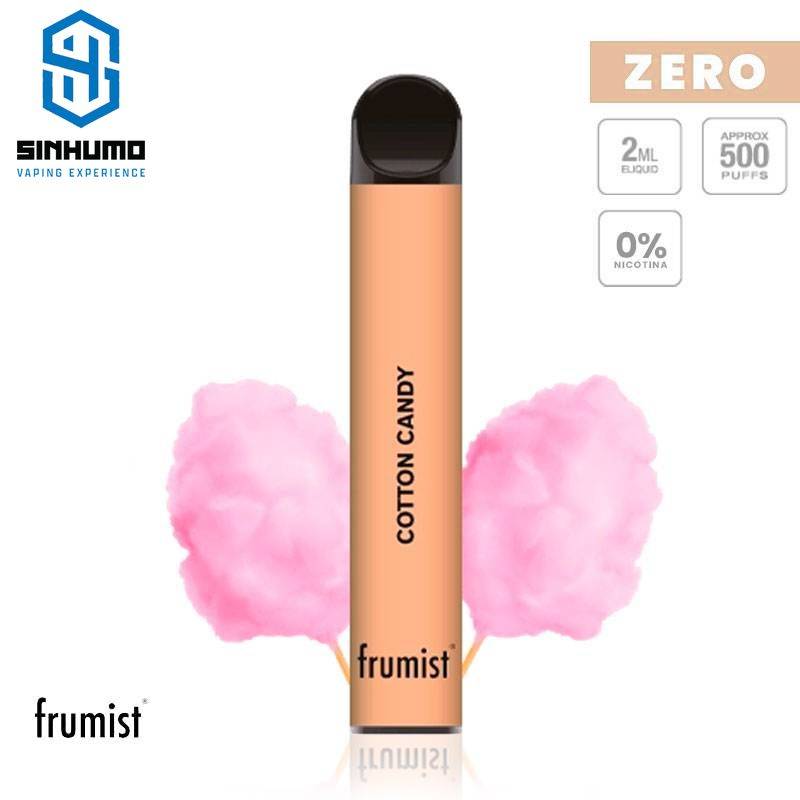 Pod desechable SIN NICOTINA Cotton Candy 0mg by Frumist