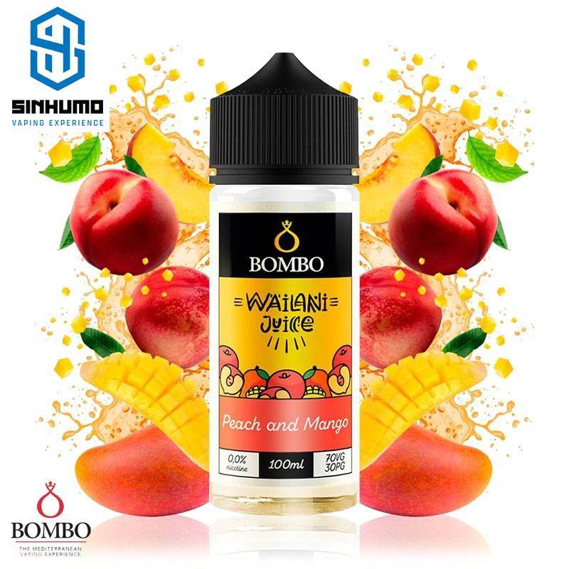 Peach and Mango (Wailani Juice) 100ml by Bombo E-liquids