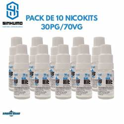 Pack de 10 Nicokits 30/70 18mg by Sinhumo Sevilla