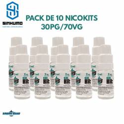 Pack de 10 Nicokits 30/70 9mg by Sinhumo Sevilla